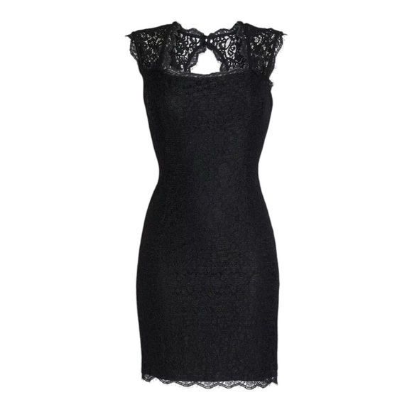 ADRIANNA PAPELL Black Lace Sheath
Dress Mini‎ Wedding Party Cocktail size 12 12P - Picture 5 of 10
